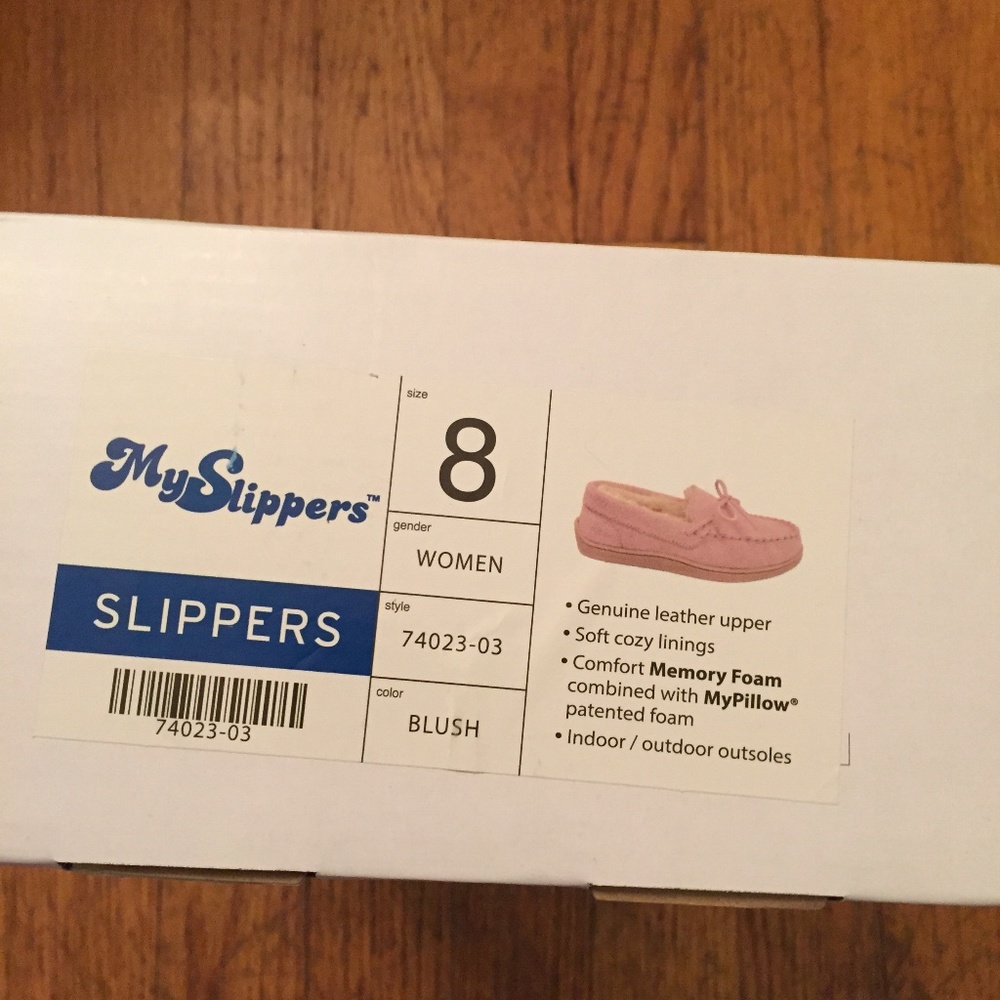 Blush suede My Pillow Slippers
